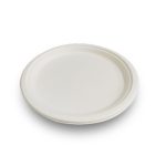 Plato redondo en bagazo de caña 9″/25.4 cm x Bx 20 uns