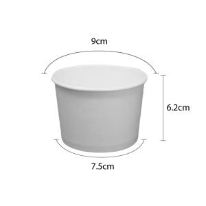 Contenedor 8oz blanco